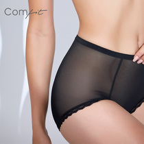 Comfit belly panties women's summer mesh breathable body shaping pants high waist large size briefs CP00030