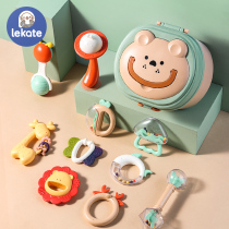 Newborn baby hand bell 3 months baby toy early education grasp training Guot 1 can bite 0 to 6 months use