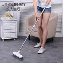 Home toilet bathroom floor brush cleaning toilet long handle telescopic rod brush toilet tile hard brush