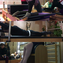 Pilates five mechanical core bed Elevated bed Wonder chair Spine corrector Ladder barrel Chinese teaching course