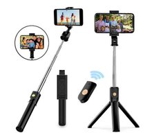 Wireless Bluetooth Selfie Stick Tripod for iPhone Androd IOS