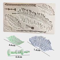 Shanghai Jiadai hand made feather mold silicone mold DIY hand mold frothy surface