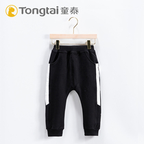 Tongtai new baby trousers autumn slacks 1-2-3-4-year-old male and female baby cotton sweatpants go out