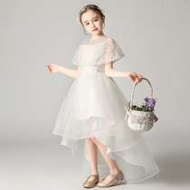 Flower Boy Gown Girl Princess Dress Little Girl Foreign Air Children Walk Show Show Host Piano Show Up For Autumn