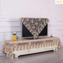 TV cabinet tablecloth cloth fabric European living room rectangular floor cabinet tablecloth cabinet TV cabinet table mat tablecloth