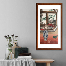 Pure hand embroidered living room decoration hanging painting The Ruyi of the Ruyi Su embroidery