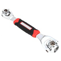 Universal Wrench 52 All-in-one Multifunction Sleeve Wrench 48 Glue Handle Eight All-in-one Wrench 360 Degrees Rotating Cross Border Heat