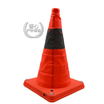 Folding can light three-speed adjustment ice cream bucket ice cream cone no parking please do not stop reflective roadblock