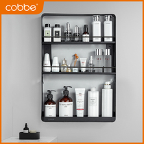 Cabe toilet top shelf wall-mounted washstand cosmetics multi-layer storage shelf without punching