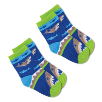 US Stephen Joseph Little Stephen Kids Pure Cotton Socks Unisex Mid-Calf Socks 1-3-5 Years