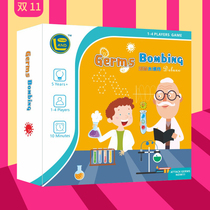 Thinking Continental Bacteria Big Bang Germs Bombing Sight Observation Force Reaction Test Tube Toys