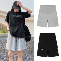 Pregnant woman pants summer outside wearing shorts thin spring summer 50% Pants Women Summer Casual Broadlegged Pants Summer Dress