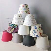 Table Lamp Lampshade Housing Hood Bedlamp Floor Lamp Wall Lamp Wall Lamp Pendant Lampshade Round Linen Fabric Lampshade Accessories