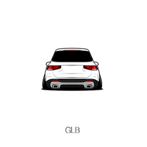 Suitable for Mercedes-Benz GLB low-lying car scratch model stickers car friends will Personalized car stickers custom HF