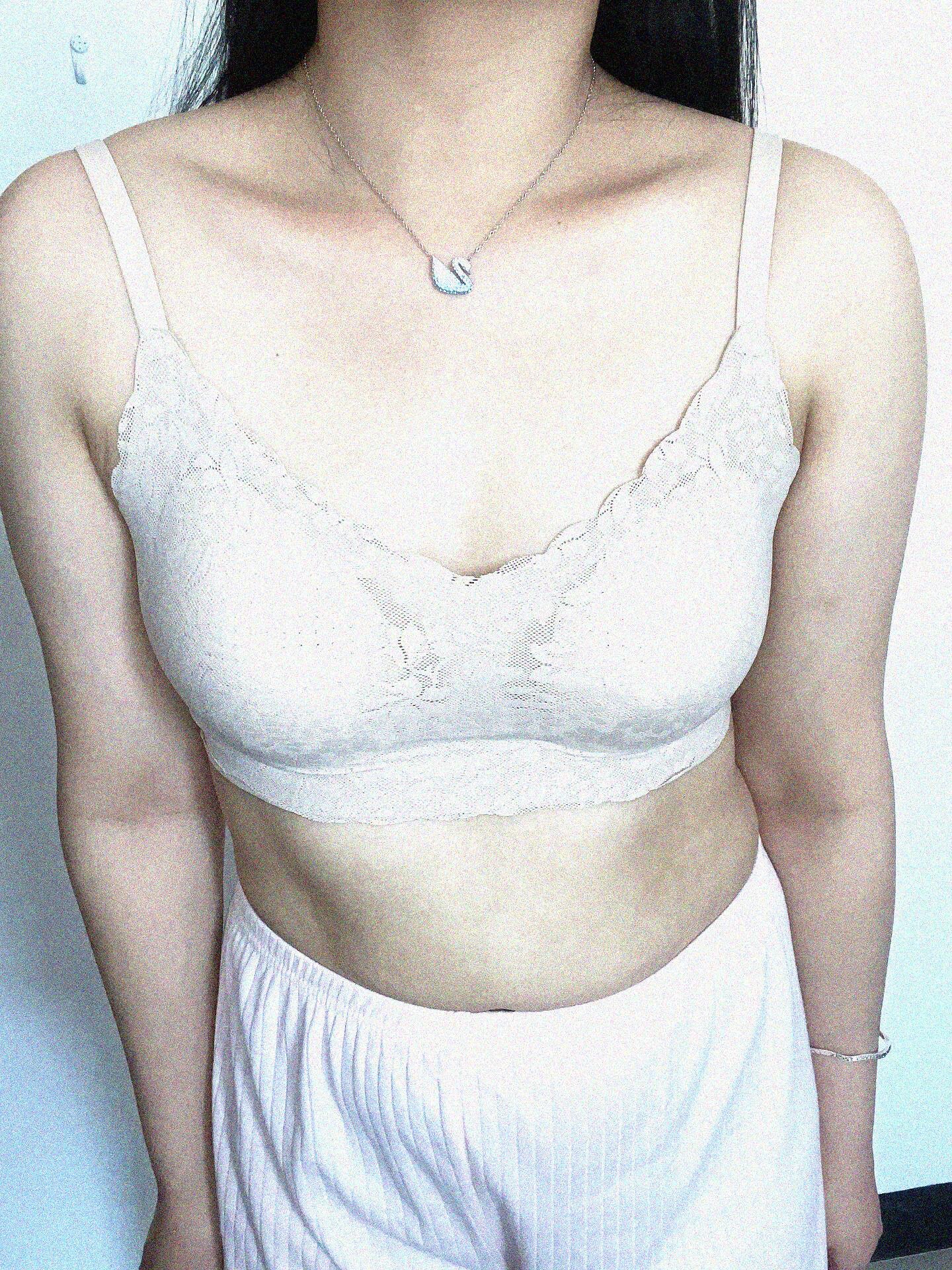 【小海豚内衣】伊维斯小胸显大文胸微聚拢设计自然挺拔蕾丝元素精致浪漫