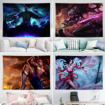 League of heroes hanging cloth background game animation skin room bedroom dormitory bedside decoration tapestry