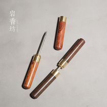 Rockincense Workshop Solid Wood Chicken Wings Pu-erh Tea Needle Black Sandalwood Tea Knife Pu-erh Tea Knife Tea Knife Open Tea Discount