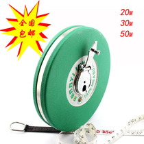 Baweishi fiber tape measure glass fiber tape long roll ruler 20m 30 50m