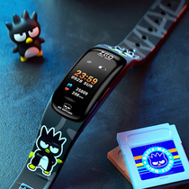 Japan Sanrio cool penguin sports watch for men and children junior high school students Black technology waterproof electronic watch for women