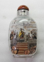 Chinese characteristics Inner painting snuff bottleQin Shihuang
