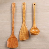 wooden shovel spoon suit solid wood pot shovel wooden spoon