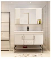 arrow Wrigley simple Europe single basin floor-standing bathroom cabinet mirror cabinet APGMD12L406-C Annie series