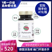 Probiotics Pylocura Anti-Helicobacter pylori Capsules Probiotics Inactivated Lactic Acid Bacteria 60