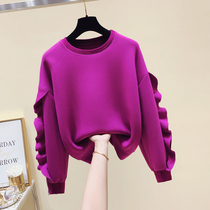 Brand discount store mall counter withdrawal cabinet cut mark Womens tail cargo clearance sweater womens loose coat coat ins