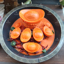 Maude 3D three-dimensional butter hot pot base mold red oil old oil base silicone abrasive chocolate size