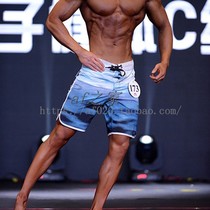 Mens Fitness Competition Ziknee Shorts Summer Surf Pants Loose Pants Speed Dry Beach Pants Sports 50% Pants