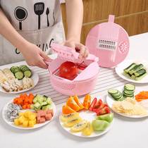 Diced potato shredder kitchen household grater fruit slicer multifunctional wire shredder cutting vegetable artifact