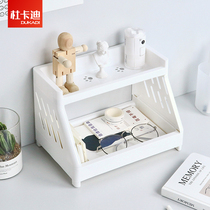 Double shelf student good things ins dormitory artifact bedroom simple finishing rack desktop cosmetics storage rack