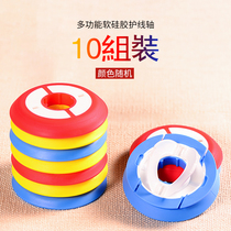 Quick shadow fishing main line box large spool Silicone bulk storage coil number large object line group box ring fishing line main shaft