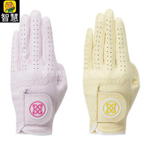 Korea G FORE Golf glove 22 spring style golf female sheepskin anti-slip and breathable left hand one-handed glove