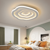 Simple modern led ceiling lamp Nordic creative personality geometric room lamps 2021 new master bedroom lamp