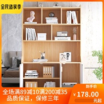 Bookcase Easy Living Room accommodating stratified landing bookcase shelves Home Bedroom lockers minimalist modern cabinets