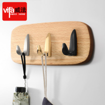 Access simple single wardrobe hook Nordic light luxury golden kitchen bathroom adhesive hook fitting room porch adhesive hook