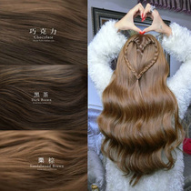 Plant hair dye pure black hair cream chocolate coffee honey brown linen send home tools