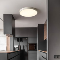 Nordic ultra-thin round LED ceiling light Wick Modern simple home energy-saving living room balcony bedroom ceiling light