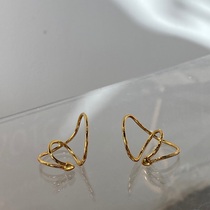 innosense advanced sense French horseshoe ear clip without ear hole female forest Super fairy retro port taste ear decoration Super fairy