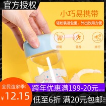 MINISO famous excellent product Sanrio cartoon glass water cup female summer high value Cup portable 300mL