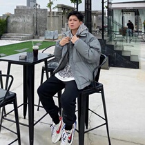 FOG FEAR OF GOD double line ESSENTIALS reflective High Street Tide brand loose down cotton jacket men