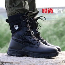High-top labor insurance cotton shoes Mens winter anti-smashing anti-piercing site welding work shoes lightweight anti-odor old protection steel plate