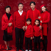 2018 new family of six family couples take photography and fashion dress