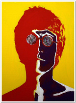 John Lennon Music Poster Rock Band Art Film Decorative Painting