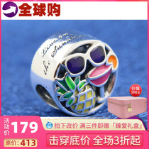 Spot pandora pandora counter summer time pineapple glasses beaded 792118ENMX