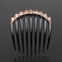 Small Number of disc hair inserts comb Korea Hair Accessories Water Drill Hairpin Hairpin Brief Hairspoon Hairspoon Hairspoon Hairspoon Hairspoon New Simple Hair Dresser
