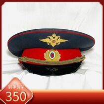 Fidelity Original Russian Ministry of Internal Affairs Red Wall Grand-eaves hat brand new Soviet Red Army