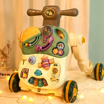 Baby Walker trolley baby child three-in-one anti-rollover O-leg multifunctional learning walking Walker