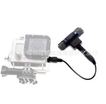 GOPRO action camera hero3 4 4s stereo microphone 3 5 interface gopro universal microphone T Mai